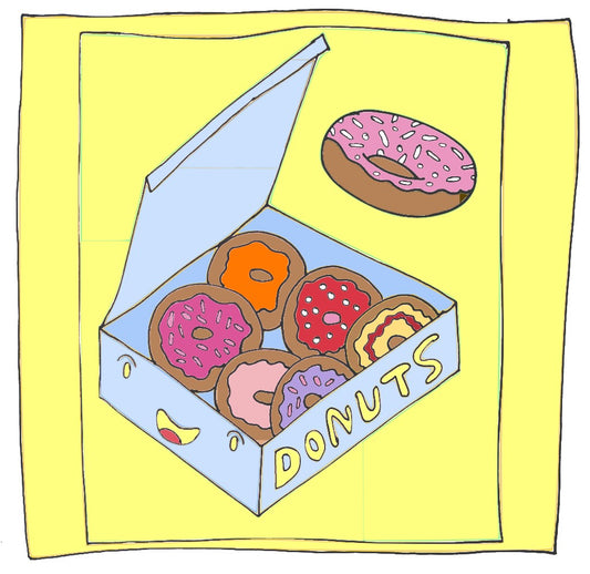 Optie: 5 Mixed Donuts